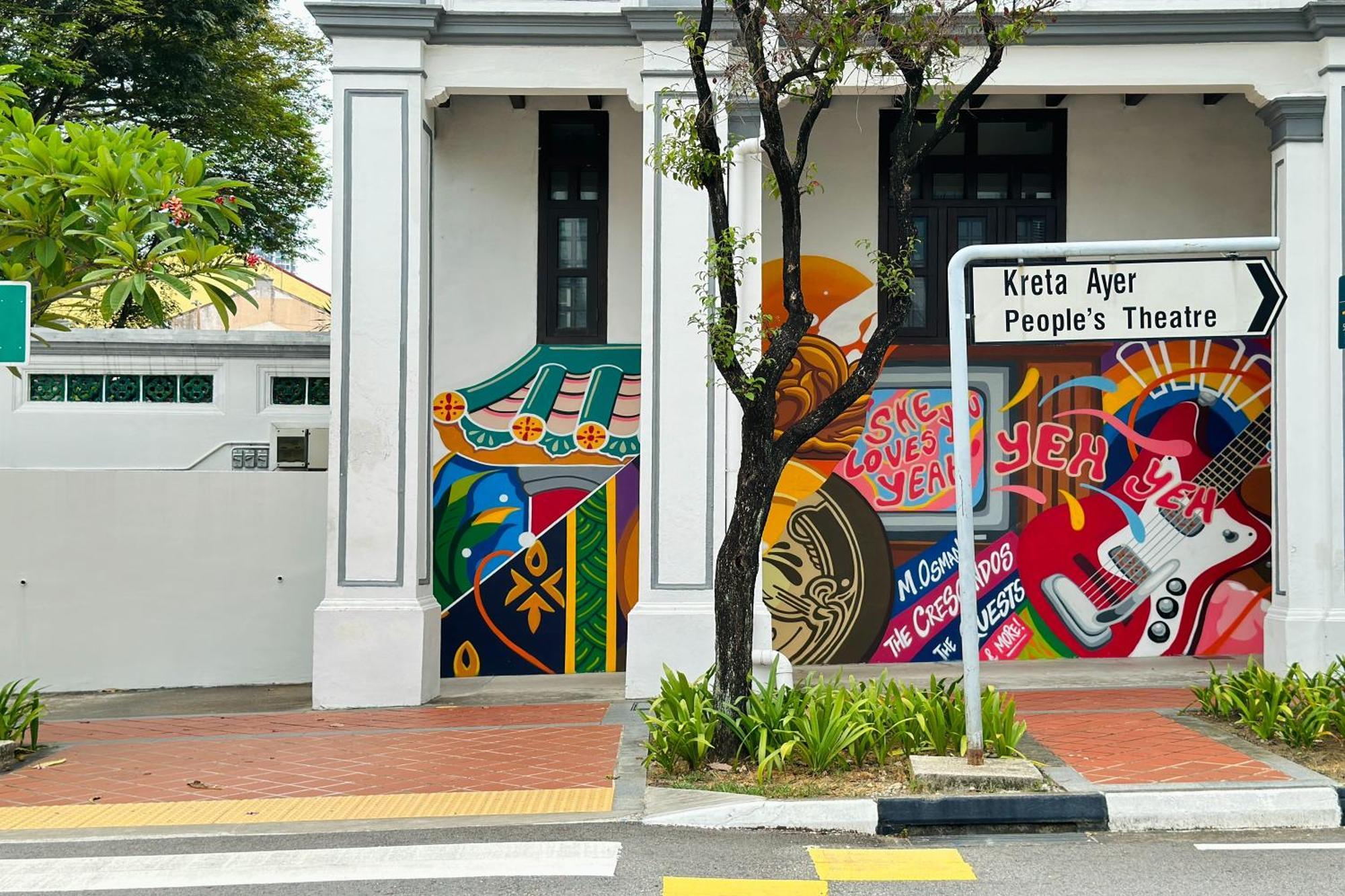 Rucksack Inn Temple Street Singapura Exterior foto